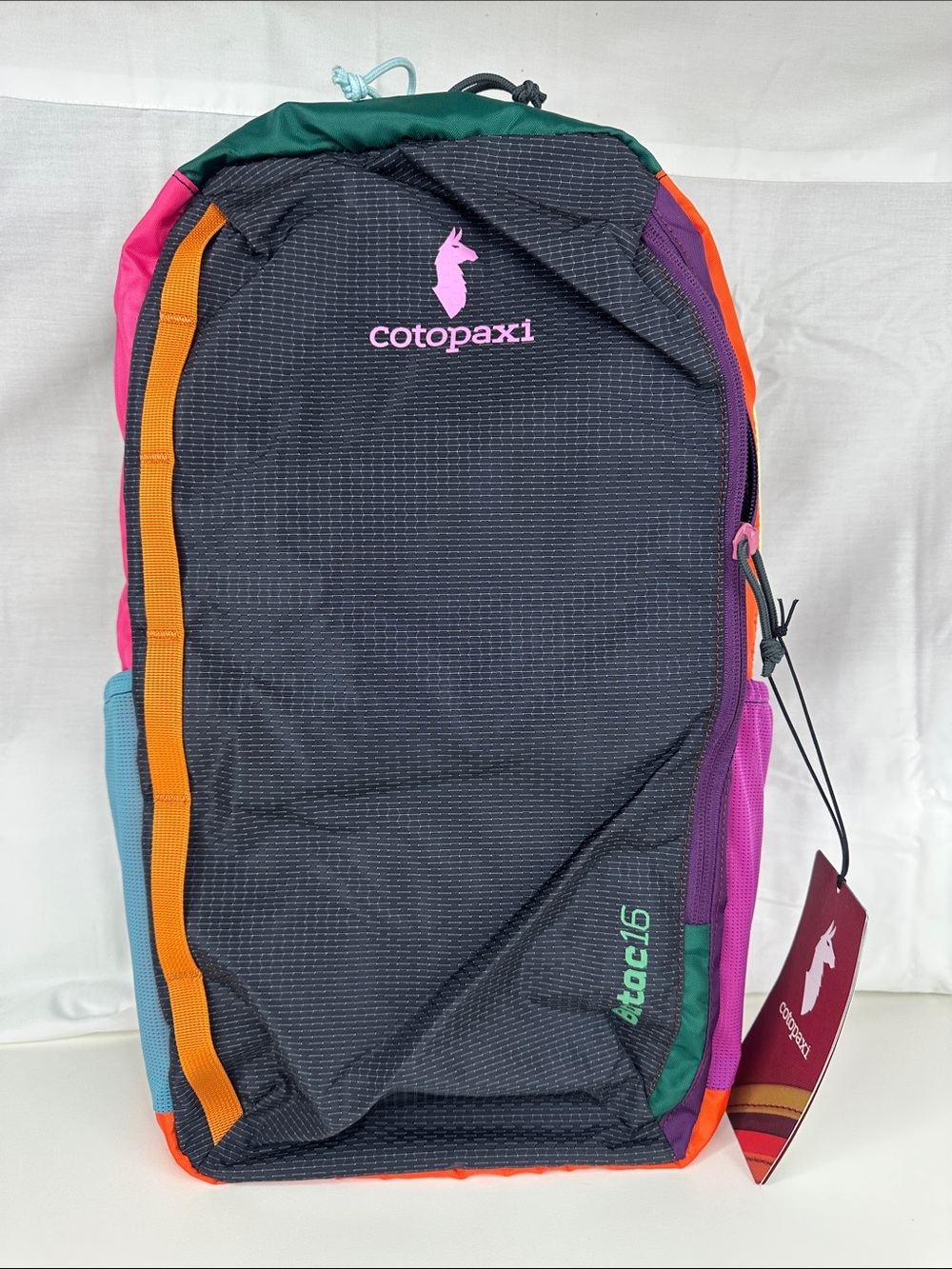 Rare Cotopaxi Batac Del Día 16L Backpack One-of-a-Kind Multicolor Daypack